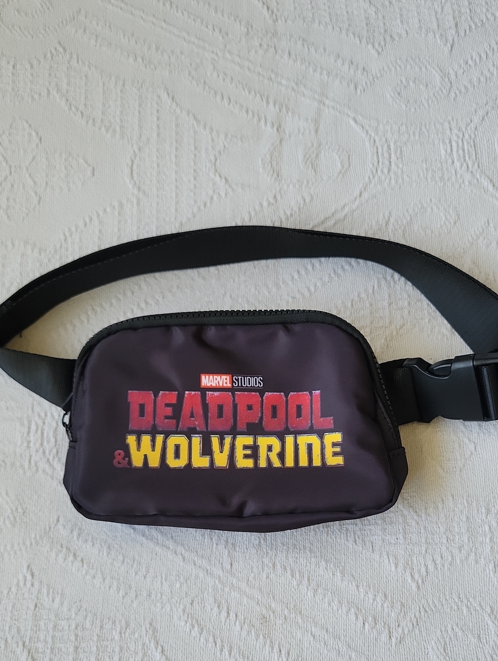 Deadpool & Wolverine Black Waist Bag/fanny Pack